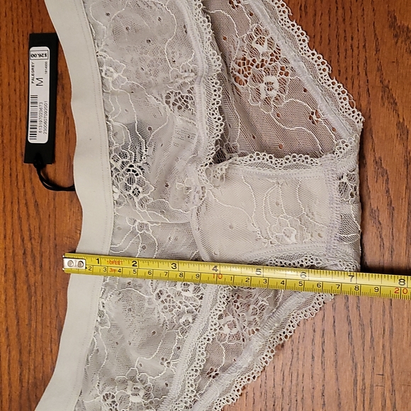 🆕️Joe's jeans Lace underwear , light gray and black - Picture 6 of 16